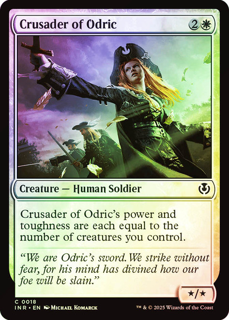 Crusader of Odric\nInnistrad Remastered\nSingle\nMagic The Gathering