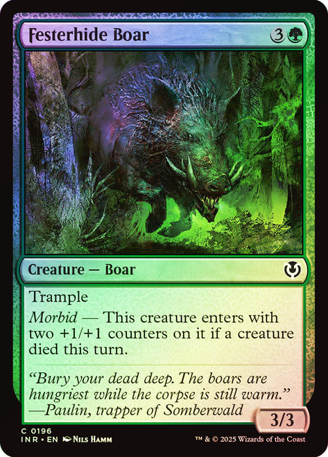 Festerhide Boar\nInnistrad Remastered\nSingle\nMagic The Gathering