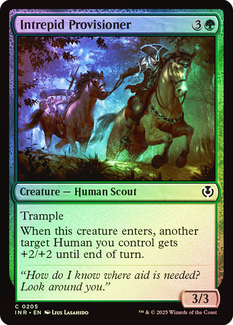 Intrepid Provisioner\nInnistrad Remastered\nSingle\nMagic The Gathering