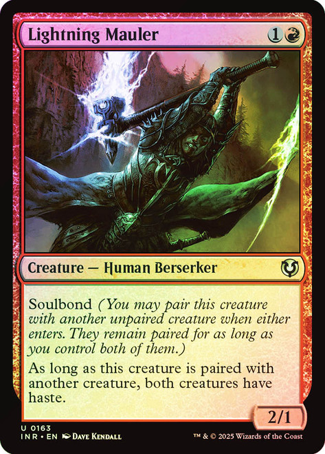 Lightning Mauler\nInnistrad Remastered\nSingle\nMagic The Gathering