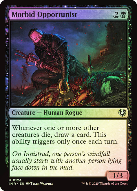 Morbid Opportunist\nInnistrad Remastered\nSingle\nMagic The Gathering
