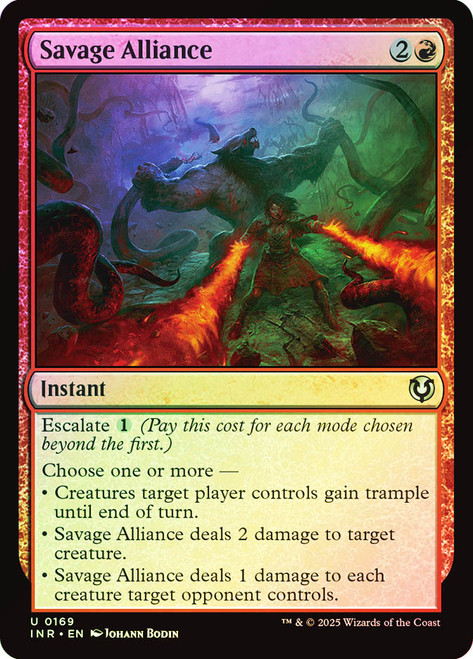 Savage Alliance\nInnistrad Remastered\nSingle\nMagic The Gathering