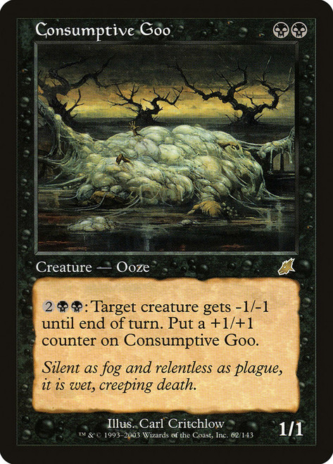 Consumptive Goo\nScourge\nSingle\nMagic The Gathering