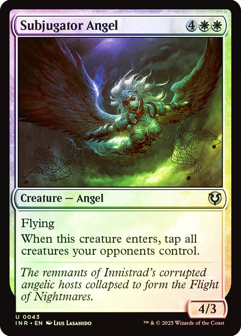 Subjugator Angel\nInnistrad Remastered\nSingle\nMagic The Gathering