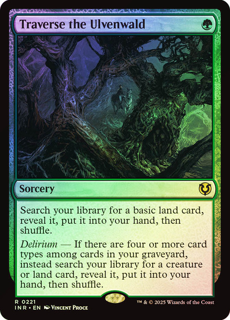 Traverse the Ulvenwald\nInnistrad Remastered\nSingle\nMagic The Gathering