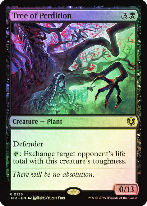 Tree of Perdition\nInnistrad Remastered\nSingle\nMagic The Gathering