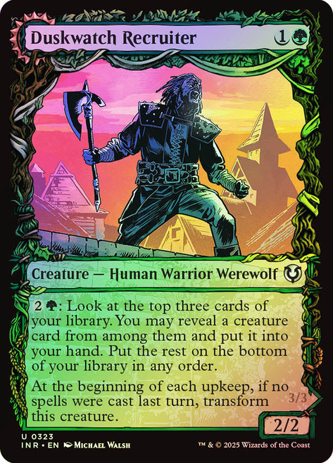 Duskwatch Recruiter // Krallenhorde Howler (Showcase)\nInnistrad Remastered - Variants\nSingle\nMagic The Gathering