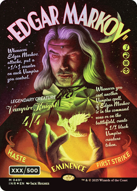 Edgar Markov (Oversized) | Commander - Oversized - Japanese | Star