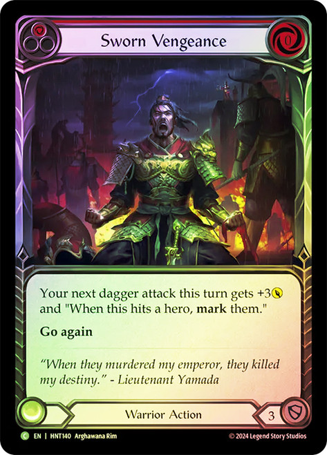 Sworn Vengeance (Red) | The Hunted | Star City Games