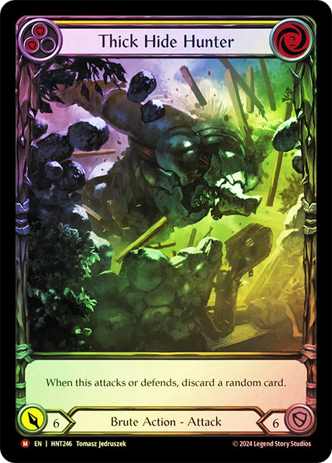 Thick Hide Hunter (Extended Art)
The Hunted
Single
Flesh and Blood