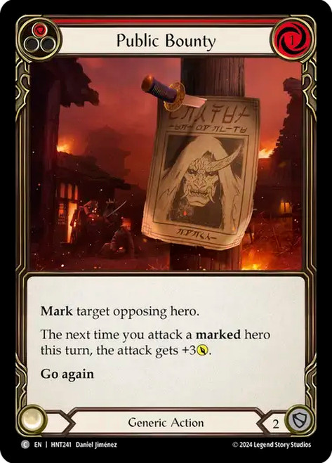 Public Bounty (Blue)
The Hunted
Single
Flesh and Blood