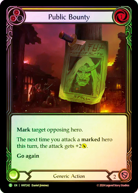 Public Bounty (Yellow)
The Hunted
Single
Flesh and Blood