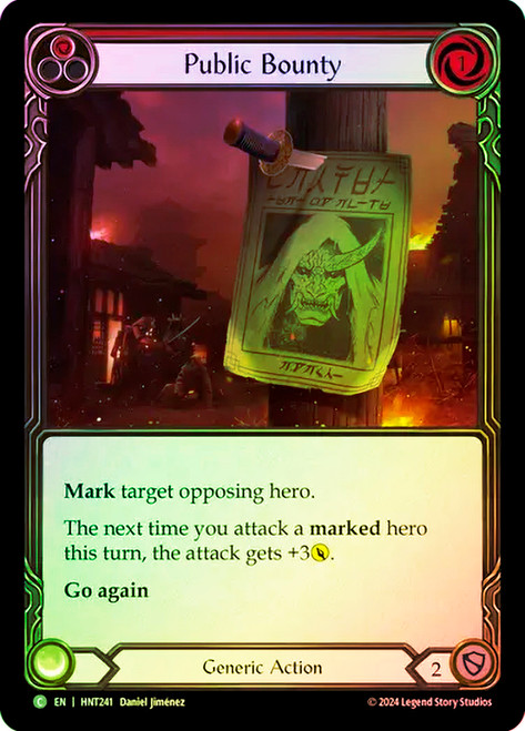 Public Bounty (Red)
The Hunted
Single
Flesh and Blood