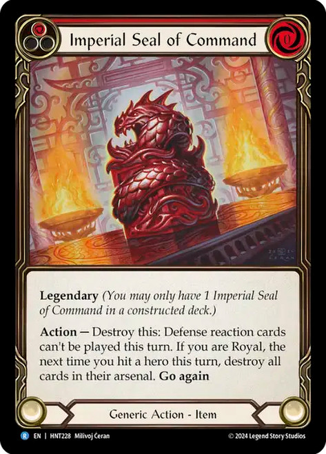 Imperial Seal of Command
The Hunted
Single
Flesh and Blood