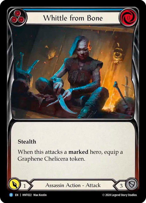 Whittle from Bone (Blue)
The Hunted
Single
Flesh and Blood