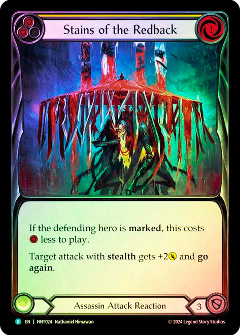 Stains of the Redback (Yellow)
The Hunted
Single
Flesh and Blood