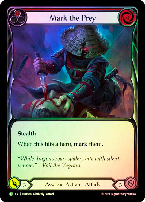 Mark the Prey (Red)
The Hunted
Single
Flesh and Blood