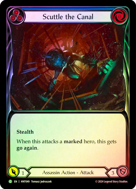 Scuttle the Canal (Blue)
The Hunted
Single
Flesh and Blood