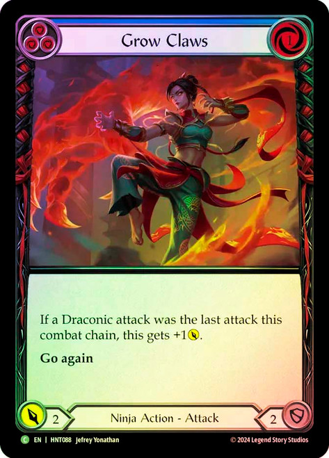 Grow Claws (Blue)
The Hunted
Single
Flesh and Blood