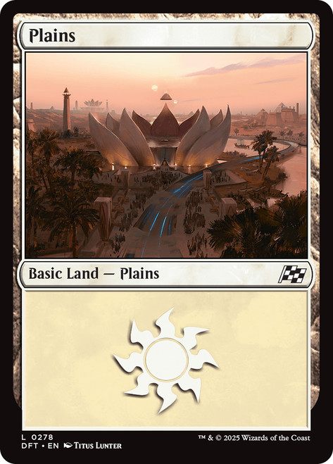 Plains (#278)\nAetherdrift\nSingle\nMagic The Gathering