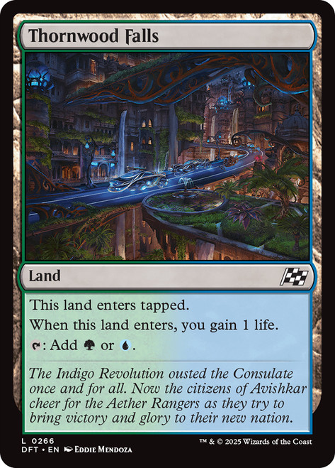 Thornwood Falls\nAetherdrift\nSingle\nMagic The Gathering