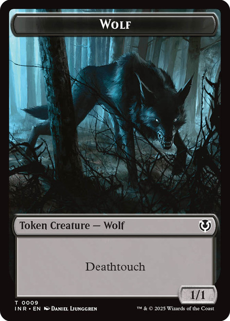 {Wolf Token} (1/1) // {Wolf Token} (2/2)\nInnistrad Remastered\nSingle\nMagic The Gathering