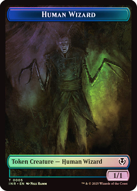 {Human Wizard Token} // {Jace, Unraveler of Secrets Emblem}\nInnistrad Remastered\nSingle\nMagic The Gathering