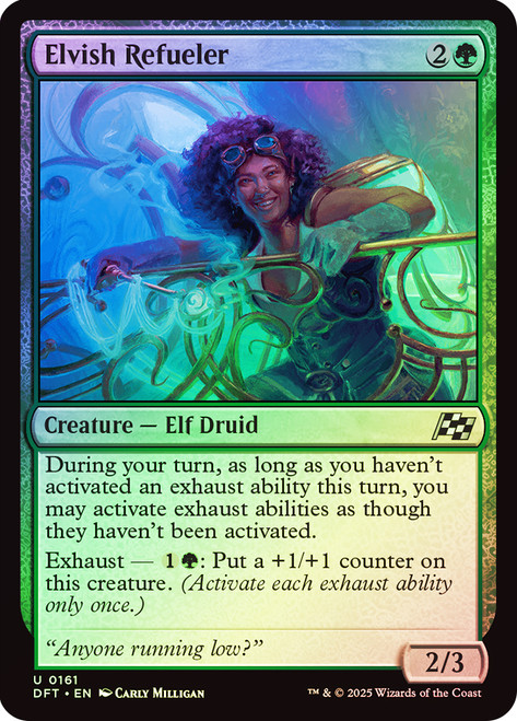 Elvish Refueler\nAetherdrift\nSingle\nMagic The Gathering