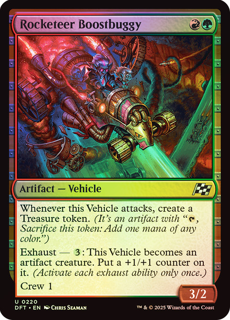 Rocketeer Boostbuggy\nAetherdrift\nSingle\nMagic The Gathering