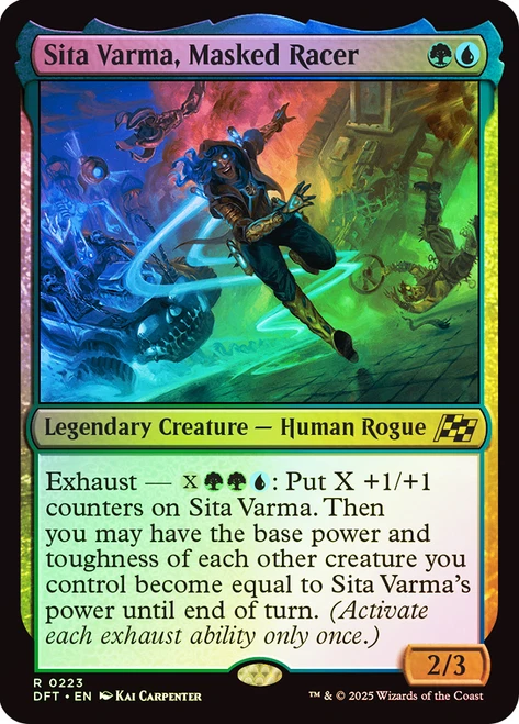 Sita Varma, Masked Racer\nAetherdrift\nSingle\nMagic The Gathering