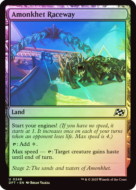 Amonkhet Raceway\nAetherdrift\nSingle\nMagic The Gathering