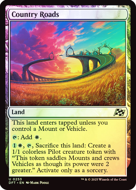 Country Roads\nAetherdrift\nSingle\nMagic The Gathering