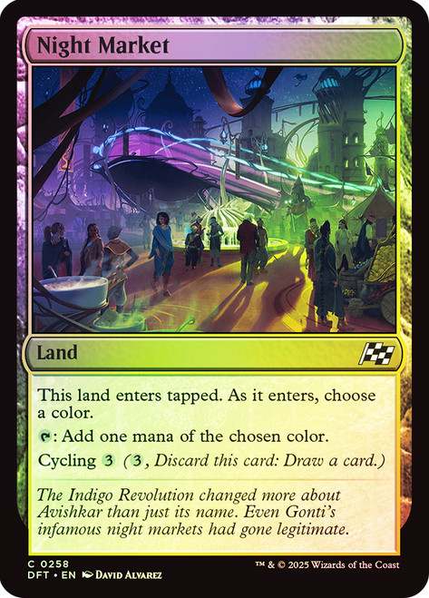 Night Market\nAetherdrift\nSingle\nMagic The Gathering