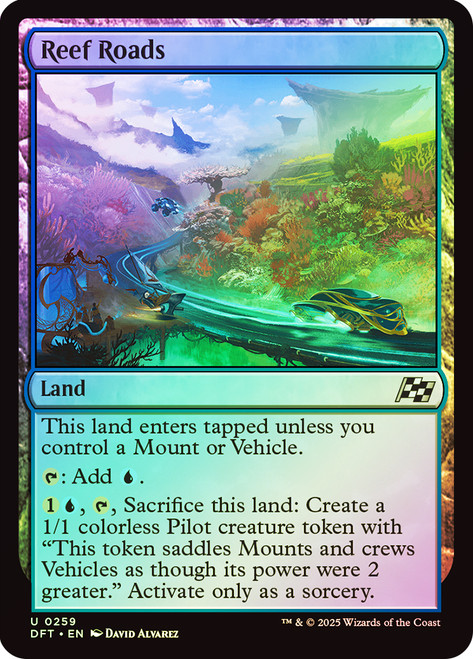 Reef Roads\nAetherdrift\nSingle\nMagic The Gathering