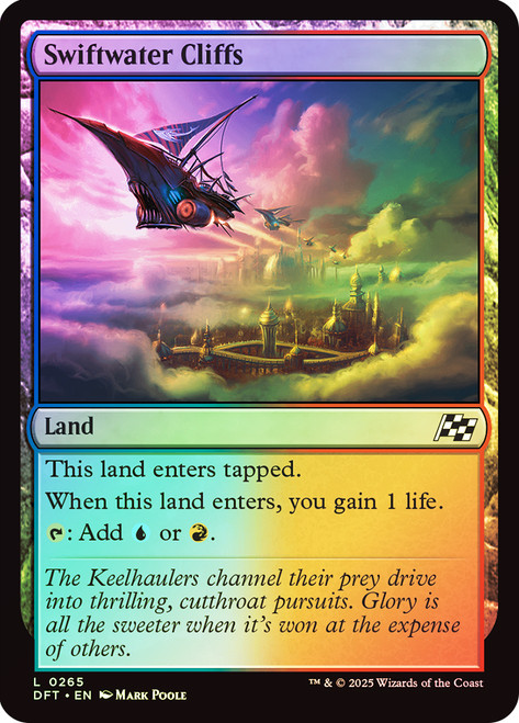 Swiftwater Cliffs\nAetherdrift\nSingle\nMagic The Gathering