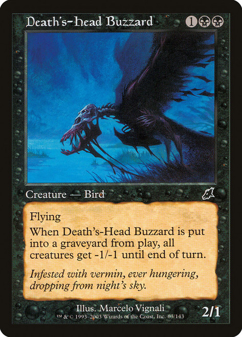 Death's-Head Buzzard\nScourge\nSingle\nMagic The Gathering