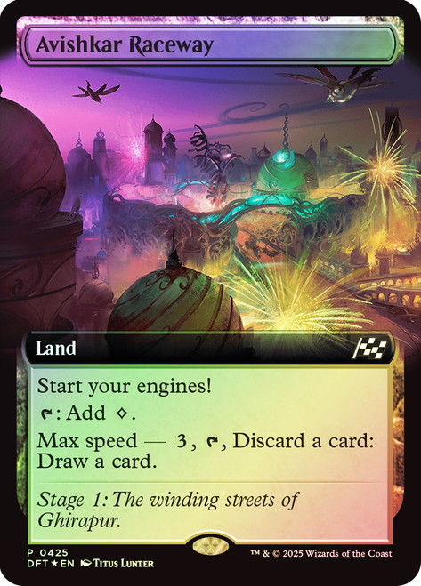Avishkar Raceway (Extended Art)\nAetherdrift - Variants\nSingle\nMagic The Gathering