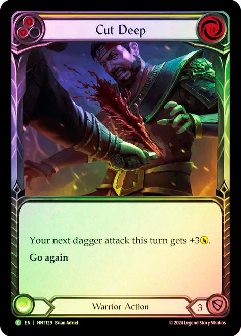 Cut Deep (Yellow)
The Hunted
Single
Flesh and Blood