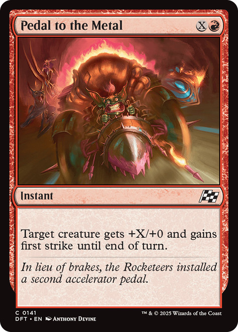 Pedal to the Metal\nAetherdrift\nSingle\nMagic The Gathering
