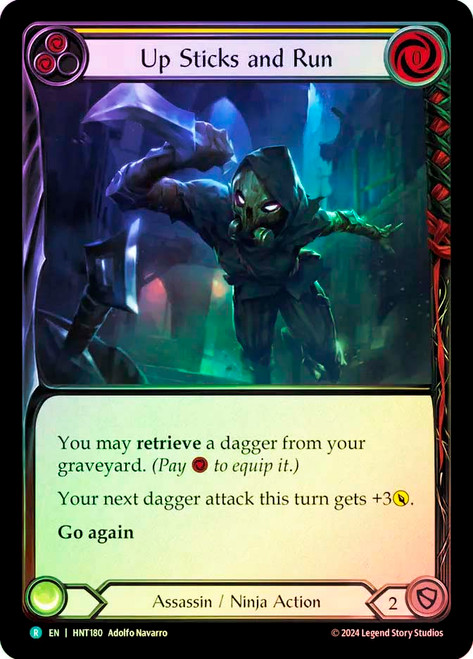 Up Sticks and Run (Yellow)
The Hunted
Single
Flesh and Blood