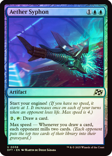 Aether Syphon\nAetherdrift\nSingle\nMagic The Gathering