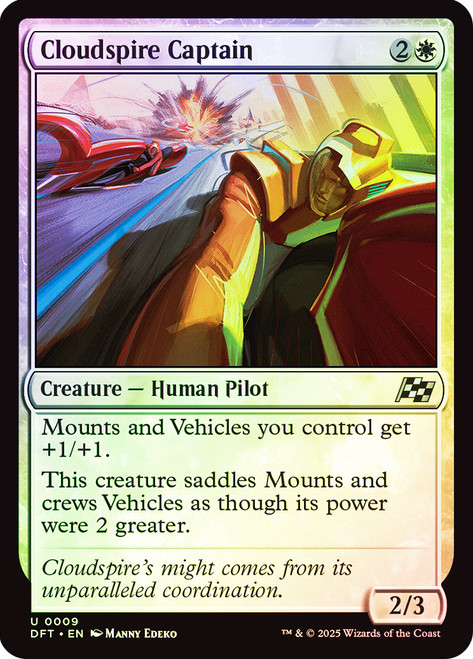 Cloudspire Captain\nAetherdrift\nSingle\nMagic The Gathering