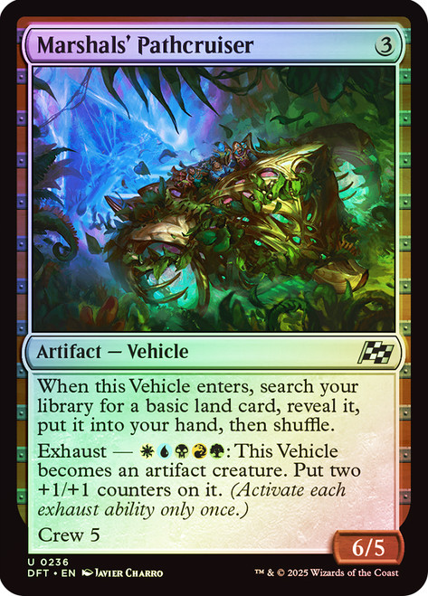 Marshals' Pathcruiser\nAetherdrift\nSingle\nMagic The Gathering