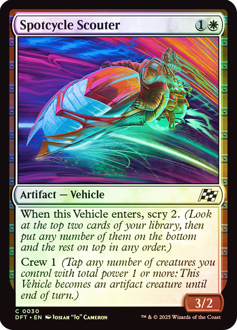 Spotcycle Scouter\nAetherdrift\nSingle\nMagic The Gathering