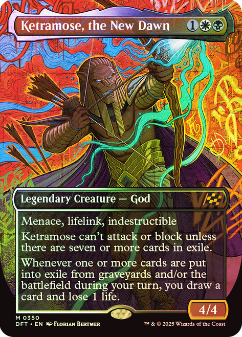 Ketramose, the New Dawn (Borderless) (First Place Foil