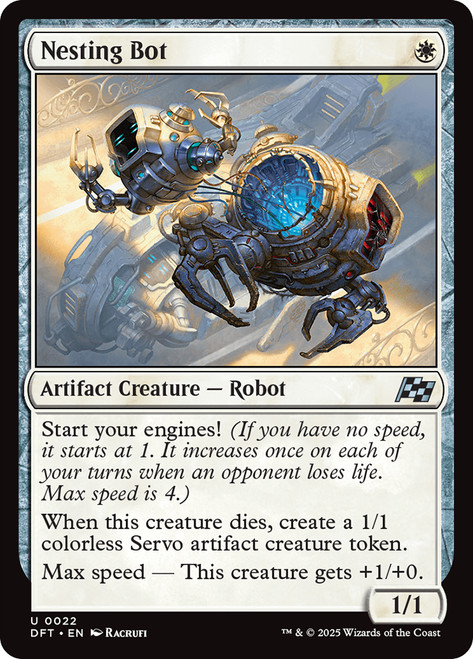 Nesting Bot\nAetherdrift\nSingle\nMagic The Gathering