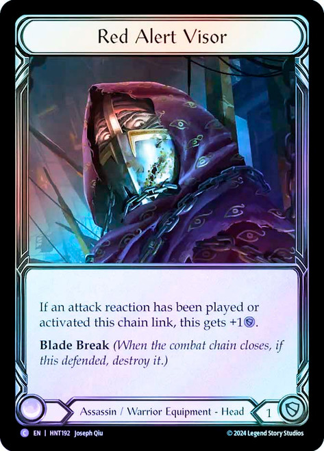 Red Alert Visor
The Hunted
Single
Flesh and Blood