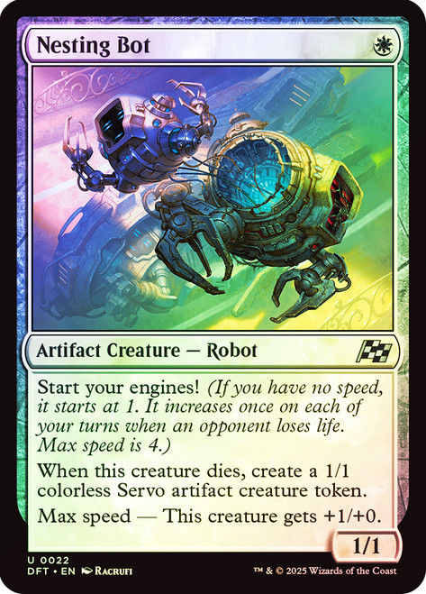 Nesting Bot\nAetherdrift\nSingle\nMagic The Gathering