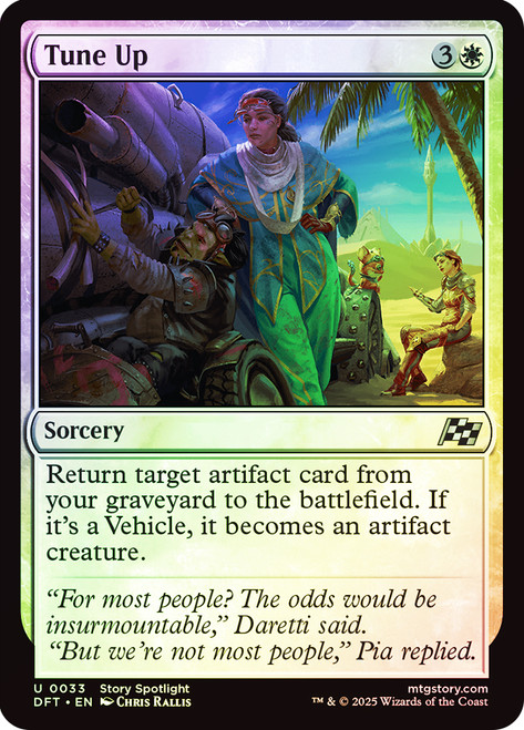 Tune Up\nAetherdrift\nSingle\nMagic The Gathering
