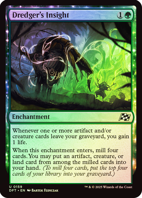 Dredger's Insight\nAetherdrift\nSingle\nMagic The Gathering